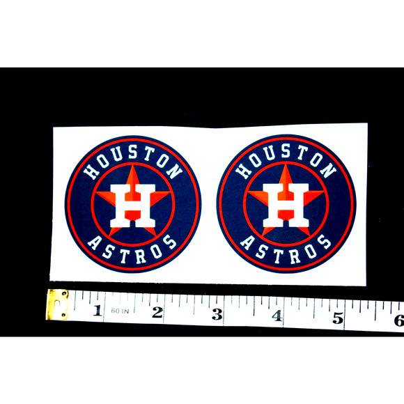 Houston Baseball Team High Quality Stickers Decals (pack of 3) - Picture 5 of 5